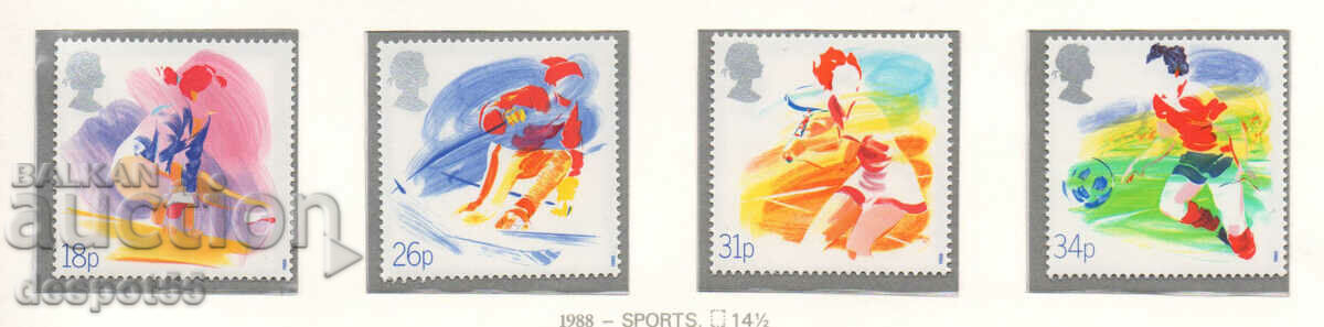 1988. Great Britain. Sports.