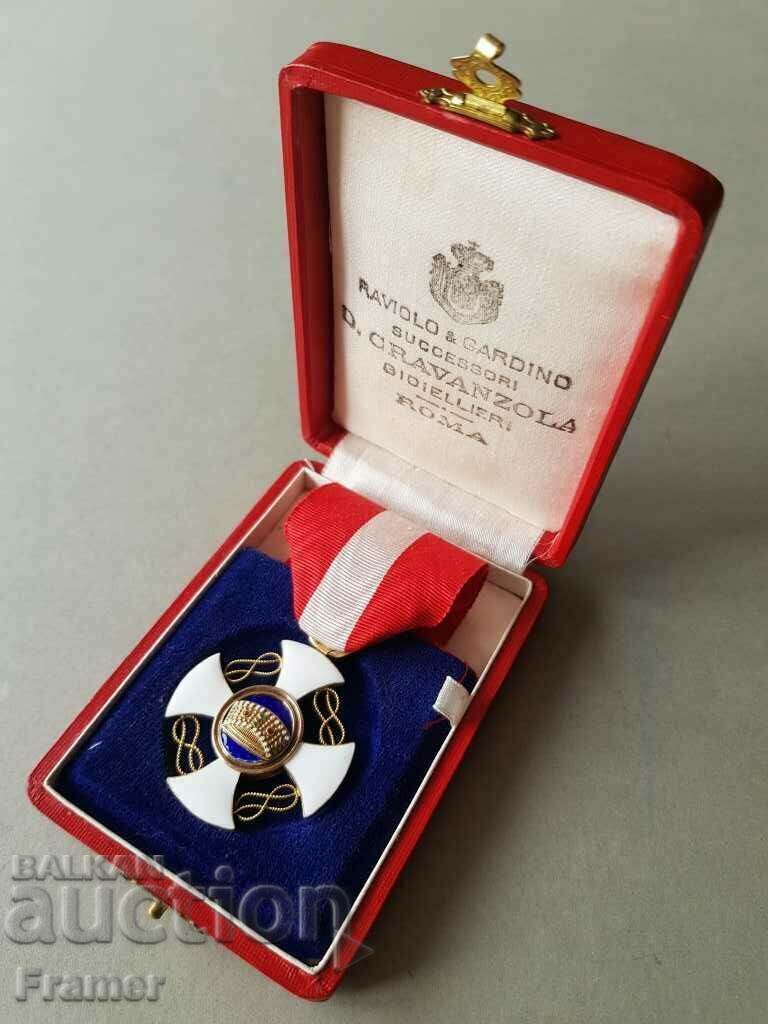 Gold Italian Order of the Crown Victor Emmanuel III gold with price 1330.00 BGN | € 680.02 Gold Italian Order of the Crown Victor Emmanuel III gold with price 1330.00 BGN | € 680.02