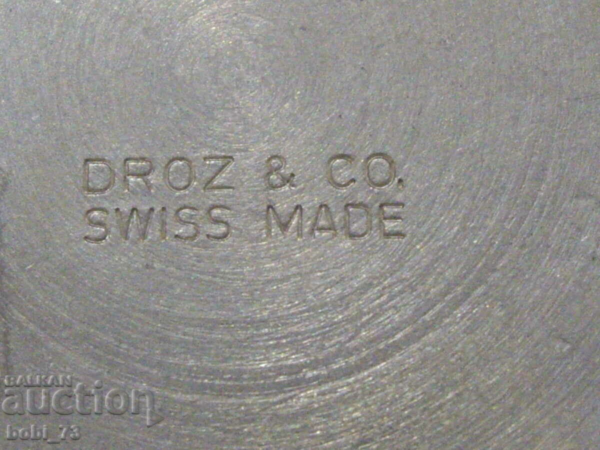 Old pocket watch with colored enamel. - 5 Old pocket watch with colored enamel. - 5