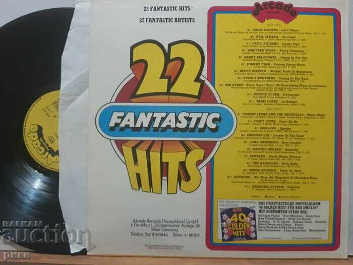 22 Fantastic Hits - 1975 with price 12.00 BGN | € 6.14 22 Fantastic Hits - 1975 with price 12.00 BGN | € 6.14