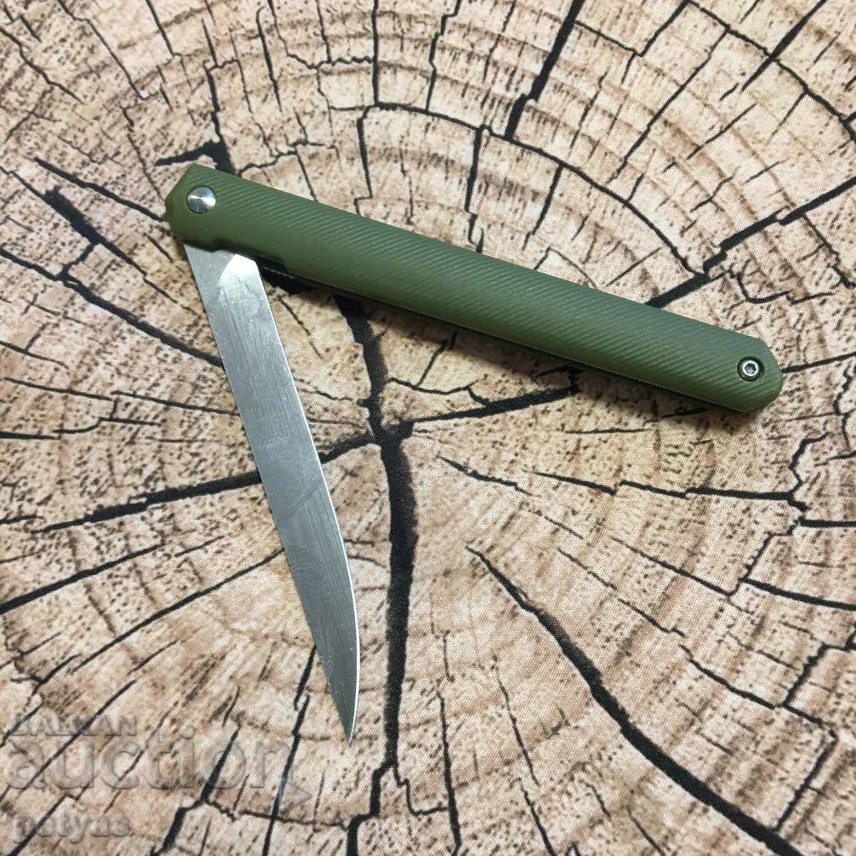 Folding pocket knife M390 - 78 x 194 (5) with price 20.50 BGN | € 10.48 Folding pocket knife M390 - 78 x 194 (5) with price 20.50 BGN | € 10.48