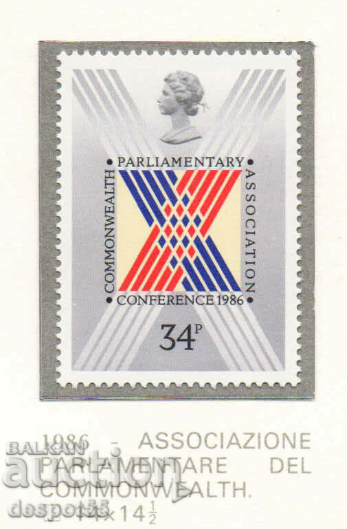 1986. Great Britain. Commonwealth Association.
