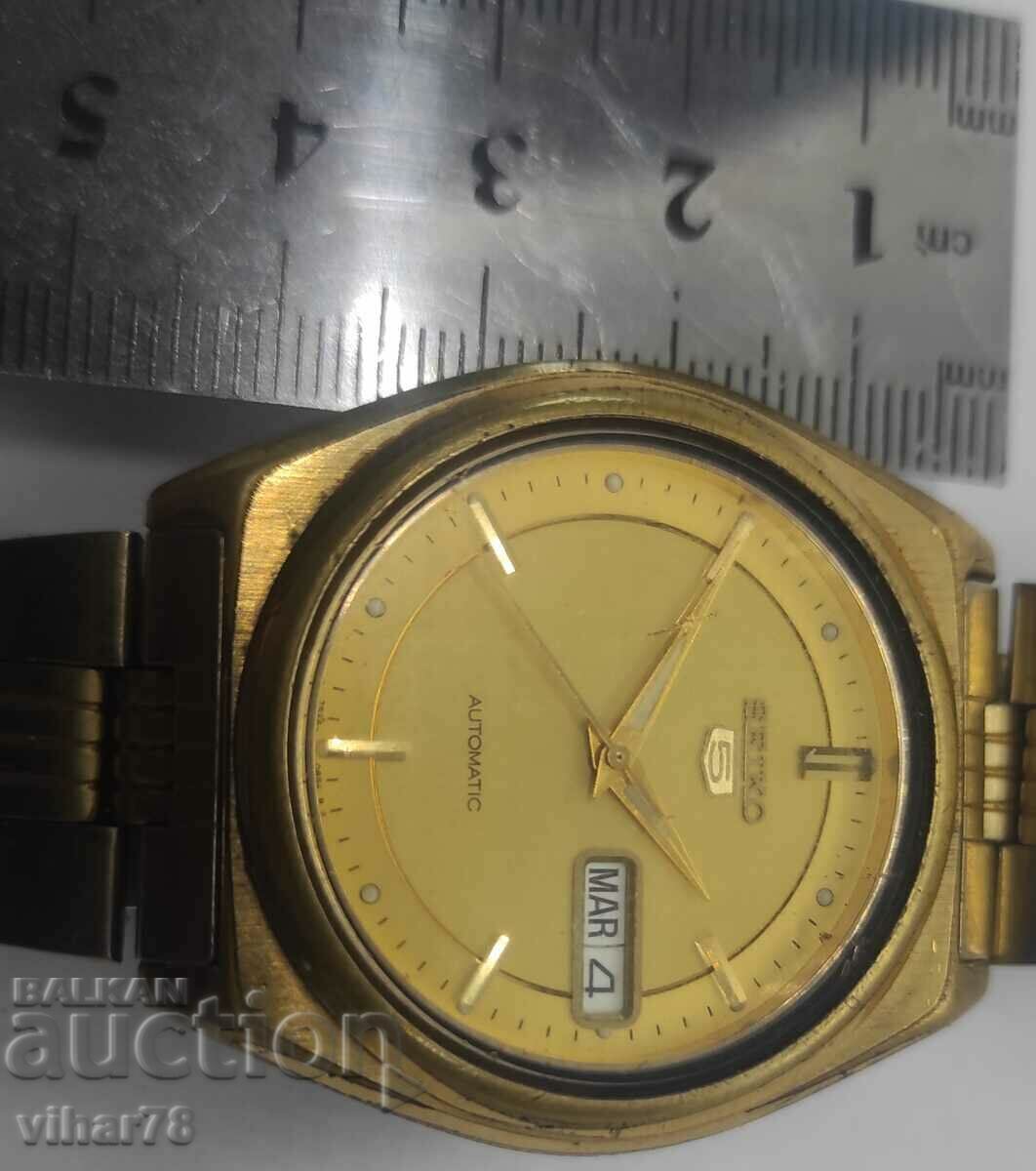 MEN'S WATCH RARE MODEL-SEIKO-SEIKO 5 - 5 MEN'S WATCH RARE MODEL-SEIKO-SEIKO 5 - 5