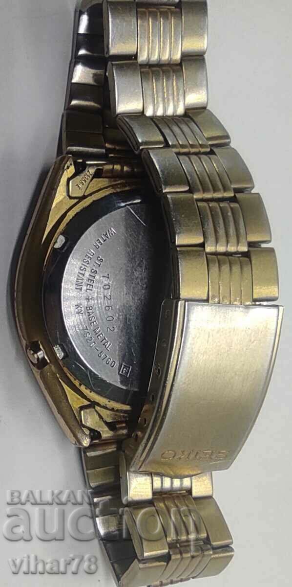 МЪЖКИ  Часовник РЯДЪК МОДЕЛ-СЕИКО-SEIKO 5 - 7