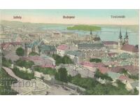 Old postcard - Budapest, General view