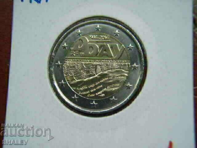 Delivery of 2 euro 2014 France "D-day" (1) /France/ - Unc (2 euro) Delivery of 2 euro 2014 France "D-day" (1) /France/ - Unc (2 euro)