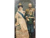 Царската Сватба 1908г цветна фотография/литография