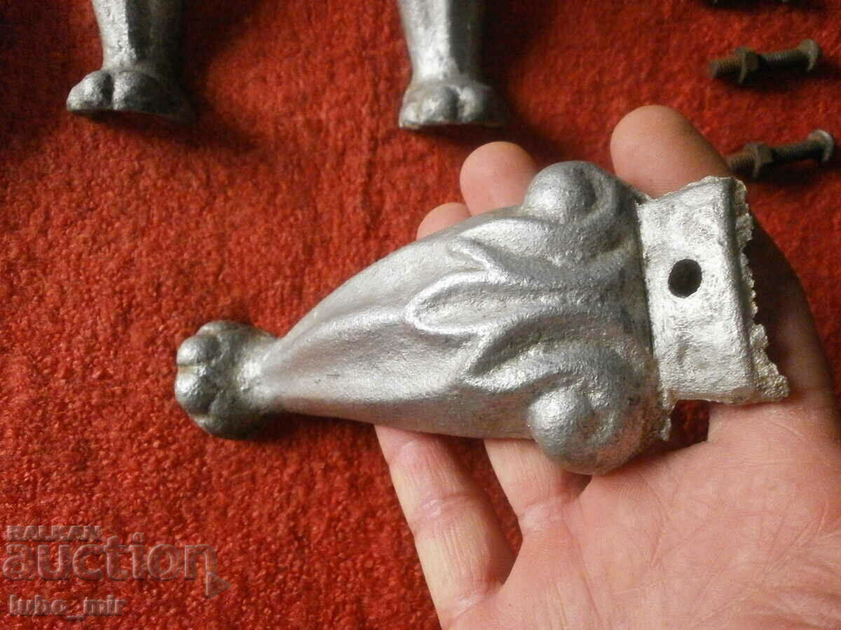 LOT OLD OIL FURNACE LEG AND APPLIANCE - 5