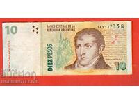ARGENTINA ARGENTINA 10 Peso issue - issue 2003 series N