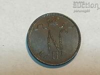 Rusia către Finlanda 1 penny 1907 (OR)