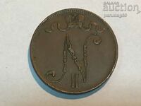 Russia for Finland 5 pennies 1915 (OR)