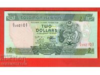 SOLOMON ISLANDS SOLOMON ISL 2 $ issue 1997 - 202 101 UNC