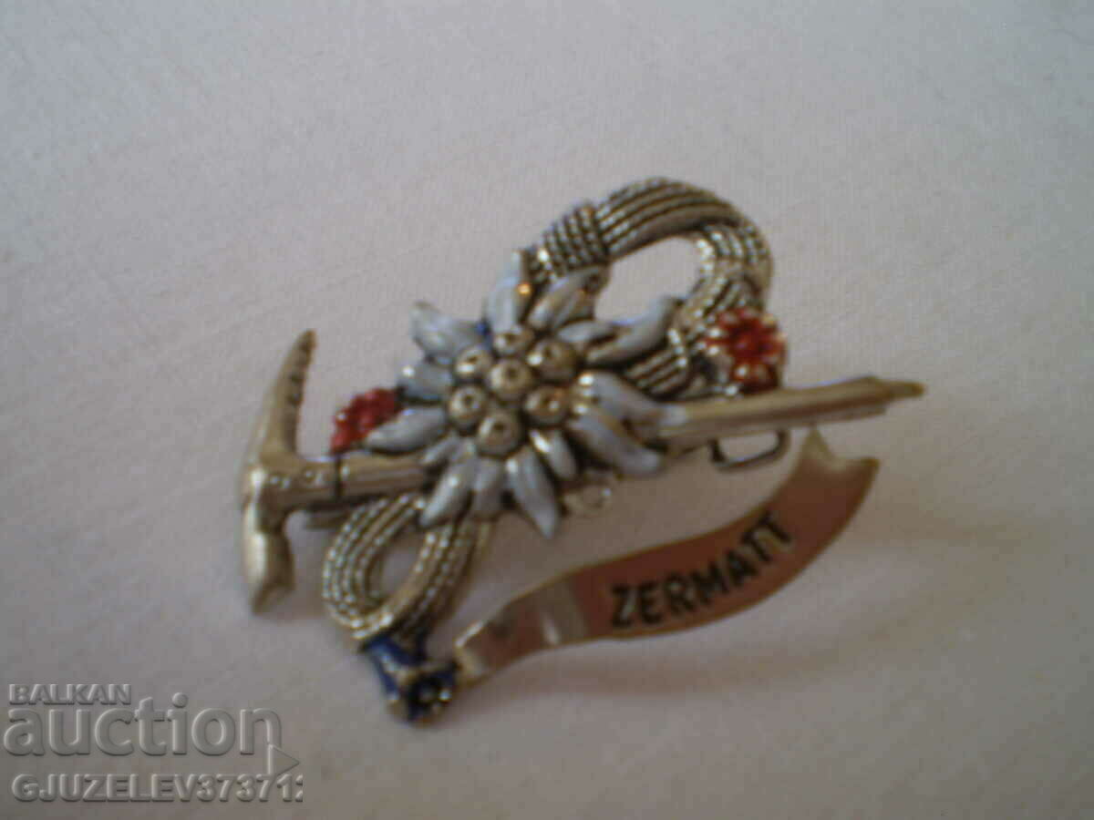 παλιά ορεινή ΣΥΛΛΕΚΤΙΚΗ ZERMATT καρφίτσα Zermatt με τιμή 35.00 BGN | € 17.90 παλιά ορεινή ΣΥΛΛΕΚΤΙΚΗ ZERMATT καρφίτσα Zermatt με τιμή 35.00 BGN | € 17.90