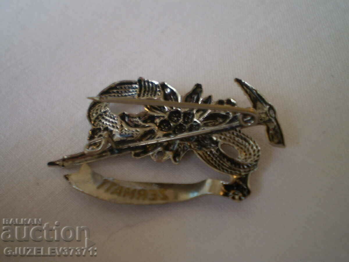 Παράδοση παλιά ορεινή ΣΥΛΛΕΚΤΙΚΗ ZERMATT καρφίτσα Zermatt Παράδοση παλιά ορεινή ΣΥΛΛΕΚΤΙΚΗ ZERMATT καρφίτσα Zermatt