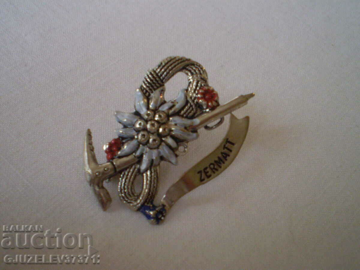 παλιά ορεινή ΣΥΛΛΕΚΤΙΚΗ ZERMATT καρφίτσα Zermatt παλιά ορεινή ΣΥΛΛΕΚΤΙΚΗ ZERMATT καρφίτσα Zermatt