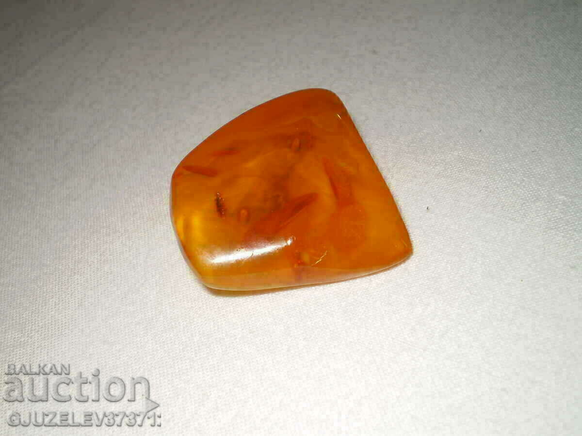 RUSSIAN AMBER BROOCH VINTAGE JEWELRY 100% NATURAL BALTIC with price 65.00 BGN | € 33.23