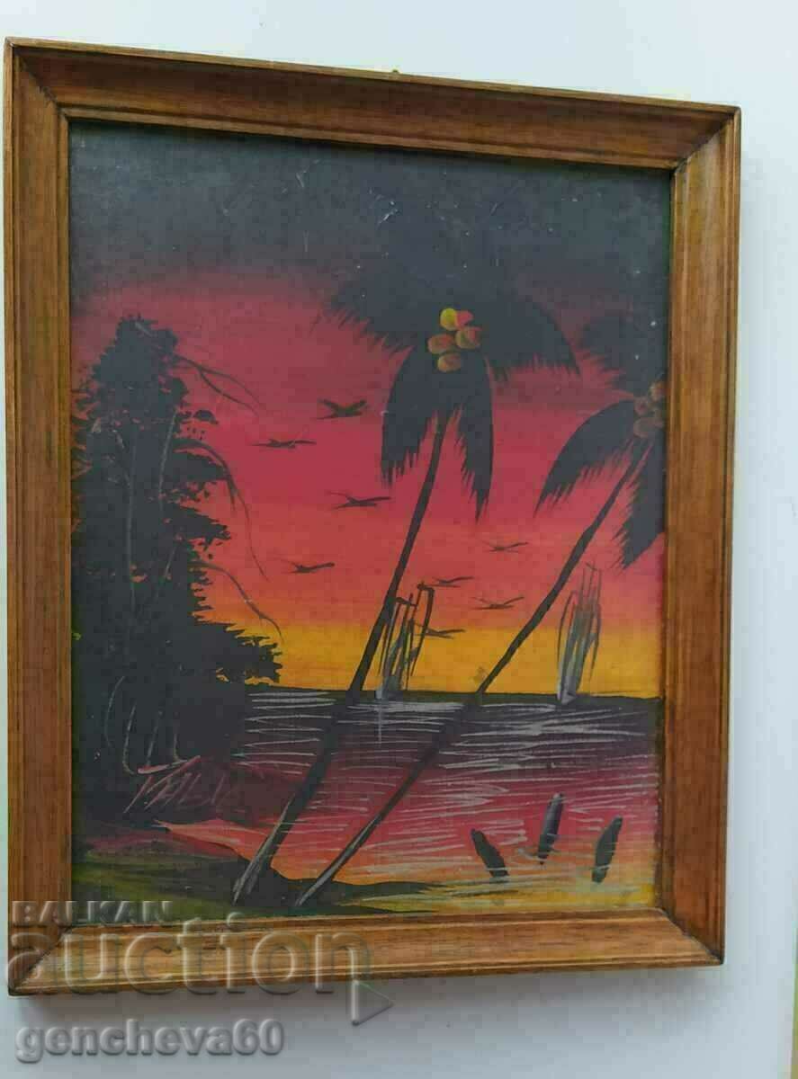 Original Painting "Boats" Oil on Canvas Original Painting "Boats" Oil on Canvas