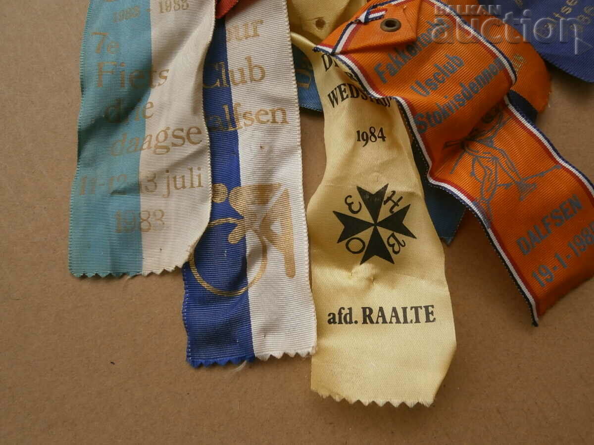 lot pennants award ribbons from the 70s with price 31.00 BGN | € 15.85 lot pennants award ribbons from the 70s with price 31.00 BGN | € 15.85