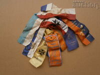 lot pennants award ribbons from the 70s