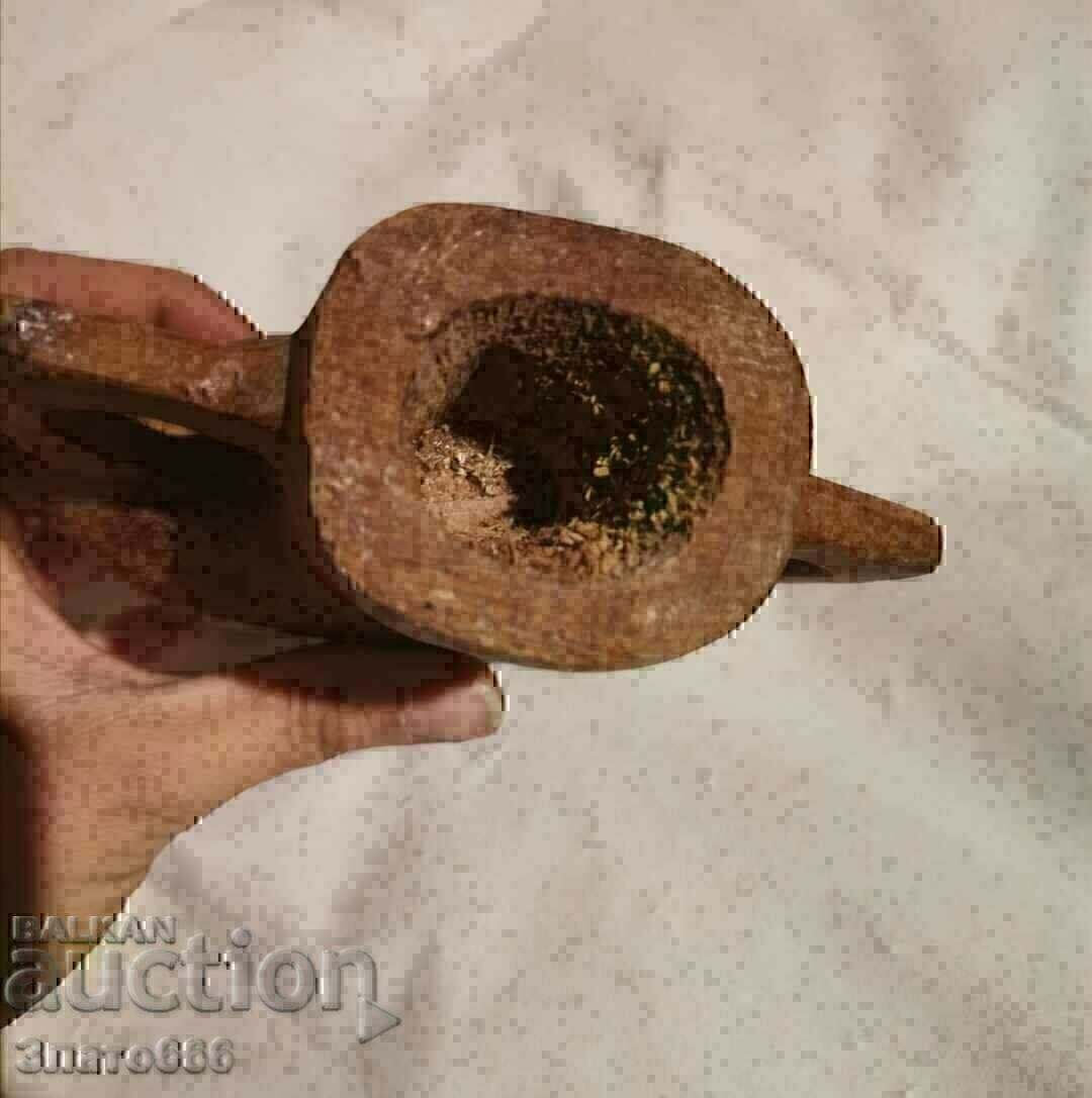 Δημοπρασία Ξύλινος αμφορέας - χειροποίητος