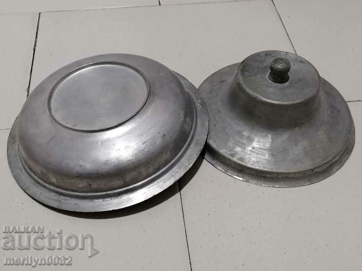 Renaissance copper saucer copper pot with lid - 7 Renaissance copper saucer copper pot with lid - 7