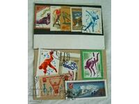 Postage stamps Sport USSR 1980s - 10 pieces, new