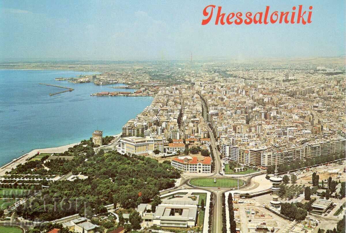 Old postcard - Thessaloniki, General view