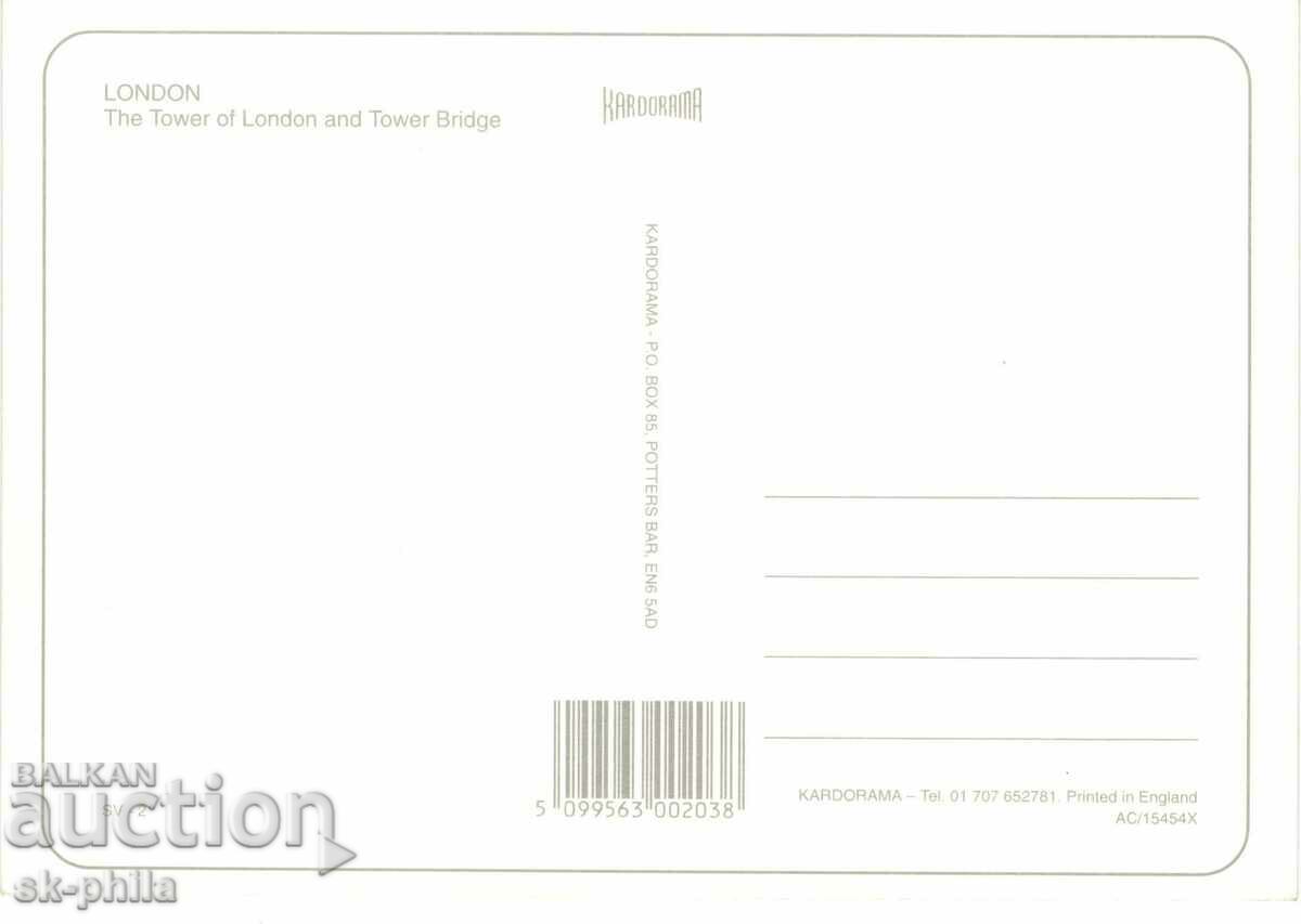 Old postcard - London, Tower Bridge with price 1.50 BGN | € 0.77 Old postcard - London, Tower Bridge with price 1.50 BGN | € 0.77