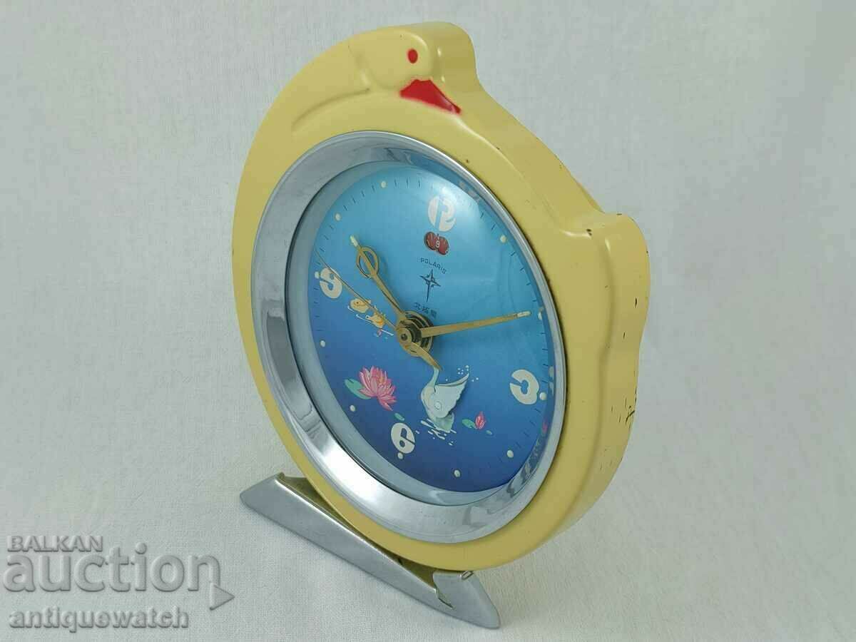 Auction POLARIS animated alarm clock with motion Auction POLARIS animated alarm clock with motion
