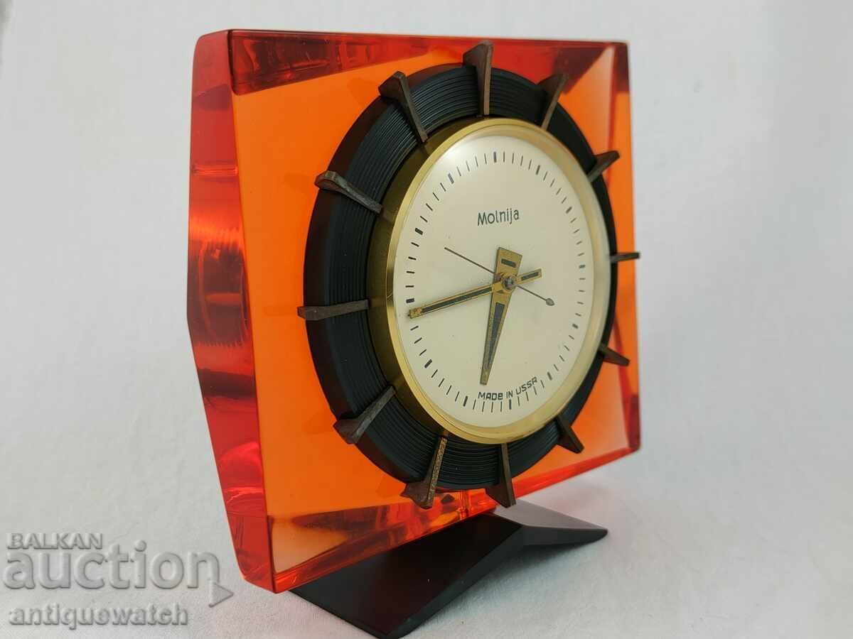 Table clock ***MOLNIJA***Molnija with price € 60.00 | 117.35 BGN Table clock ***MOLNIJA***Molnija with price € 60.00 | 117.35 BGN