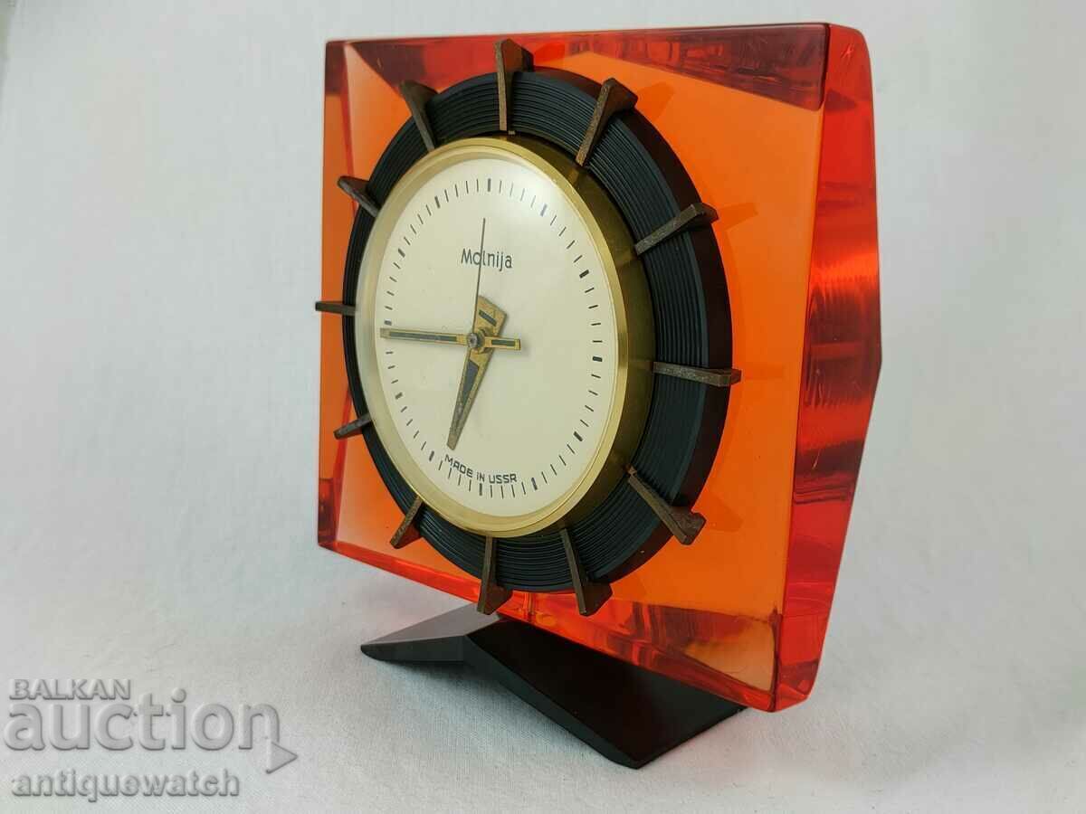 Auction Table clock ***MOLNIJA***Molnija Auction Table clock ***MOLNIJA***Molnija