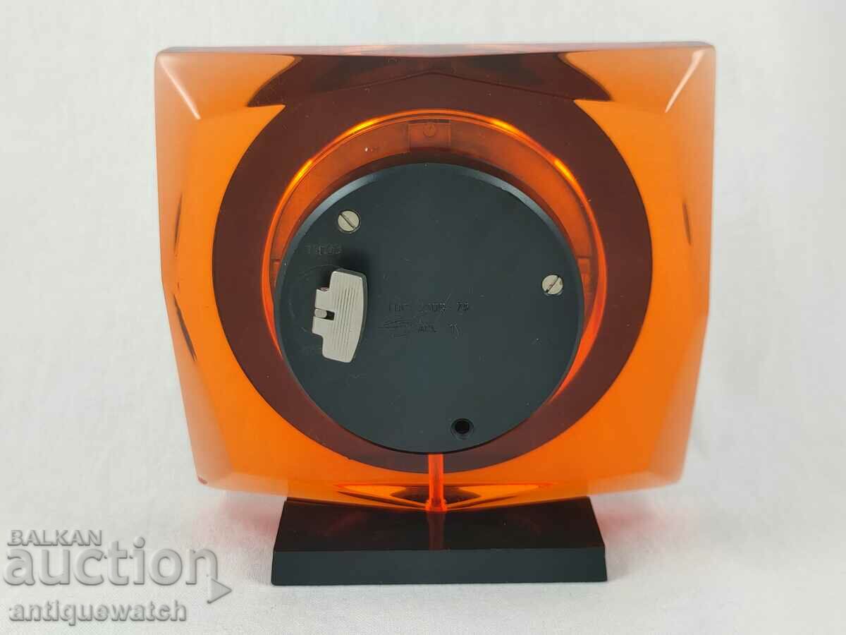 Auction Desk clock ***LIGHTNING ***Molnija Roman numerals Auction Desk clock ***LIGHTNING ***Molnija Roman numerals