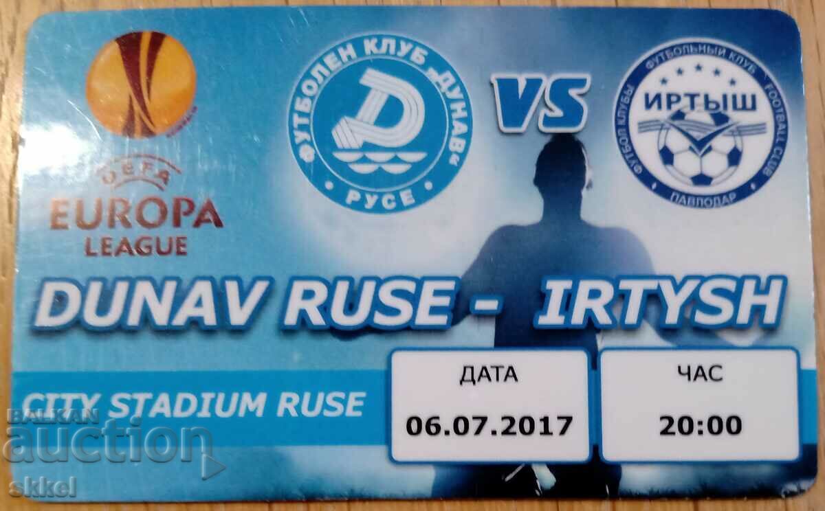 Danube Ruse - Irtysh Kazakhstan 2017 Europa League