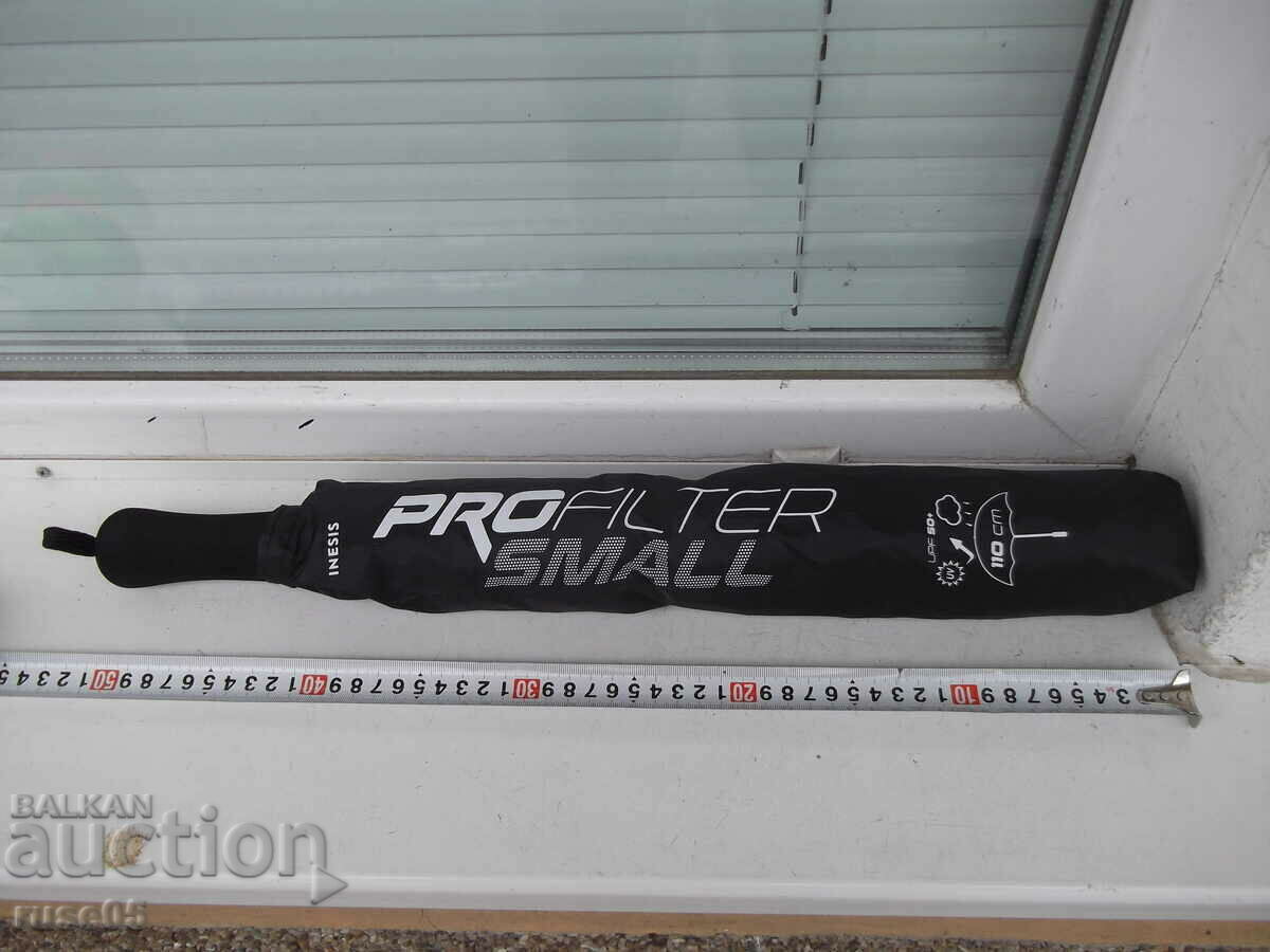 Auction Umbrella "PROFILTER SMALL" for golf black new Auction Umbrella "PROFILTER SMALL" for golf black new