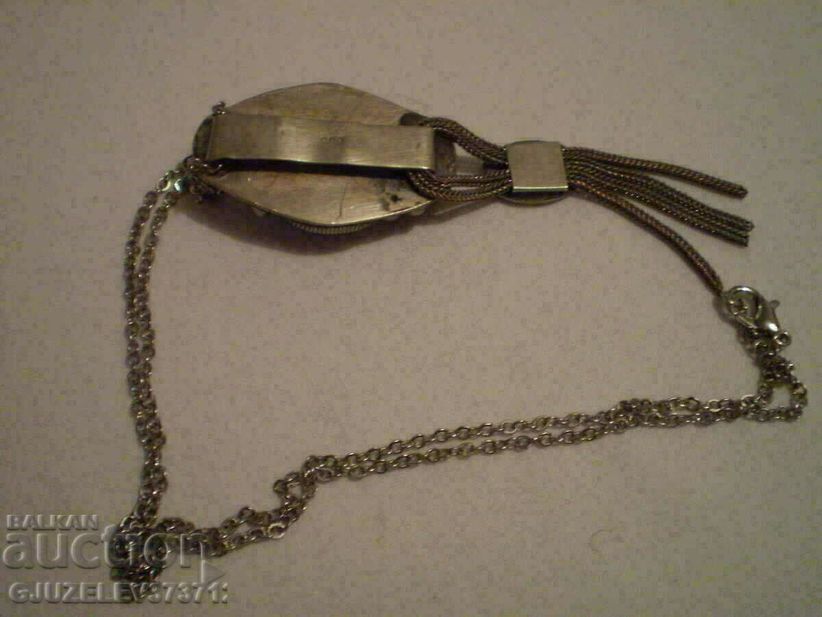 Vintage turquoise and silver necklace - 5 Vintage turquoise and silver necklace - 5