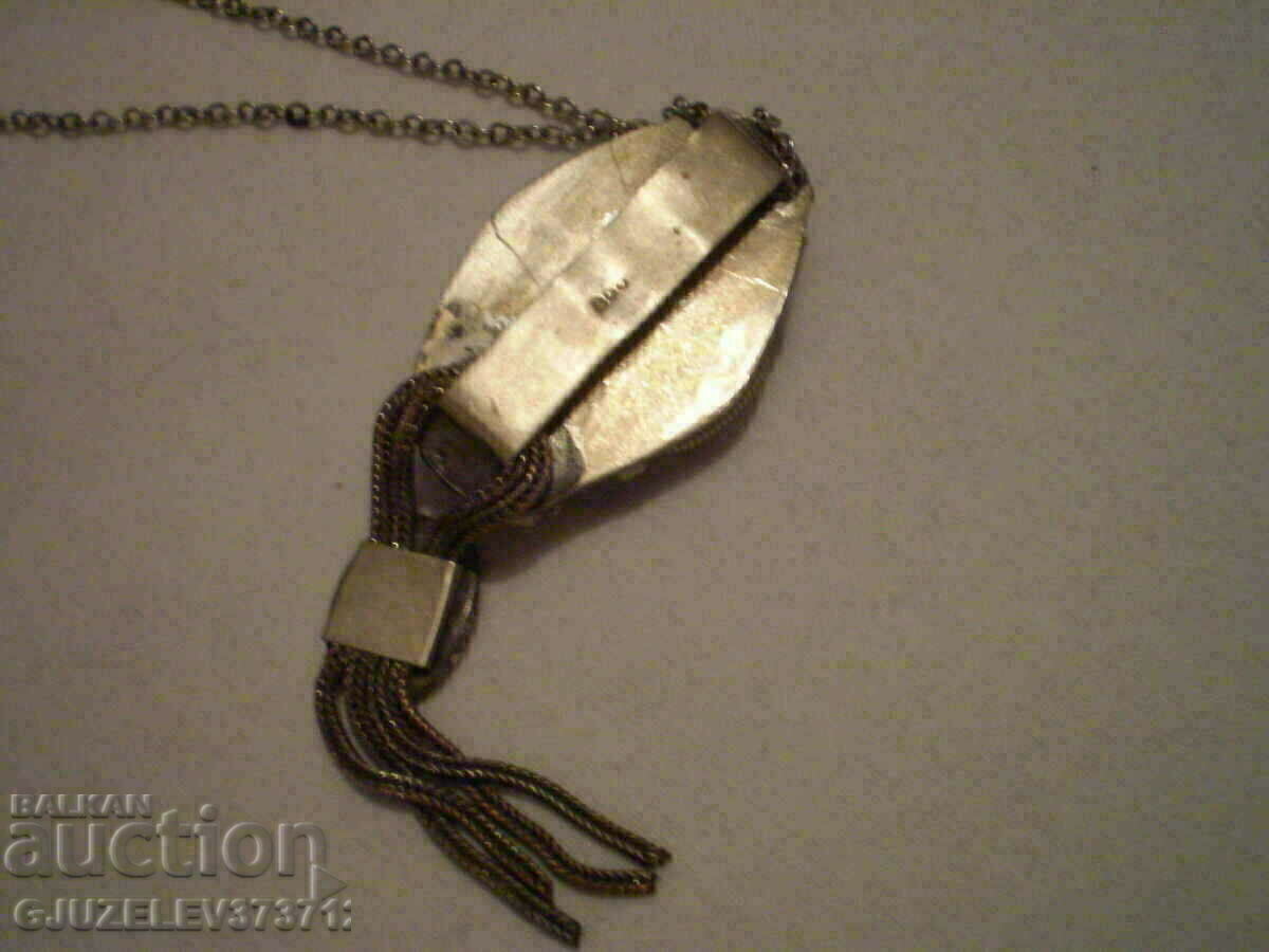 Vintage turquoise and silver necklace - 6 Vintage turquoise and silver necklace - 6