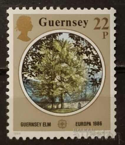 Guernsey/Guernsey 1986 Ευρώπη CEPT Flora MNH