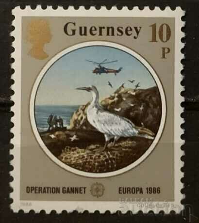 Гуернсей/Гърнси 1986 Европа CEPT Птици MNH
