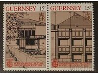Guernsey / Guernsey 1987 Europe CEPT Building MNH