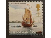 Isle of Man 1992 Europe CEPT Ships/Buildings MNH