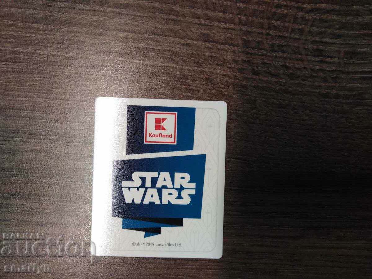 STAR WARS HOLOGRAM CARD #17 with price 8.00 BGN | € 4.09