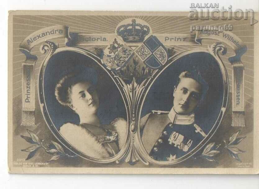 Πρίγκιπας August Wilhelm και Prinzessin Alexandra Victoria
