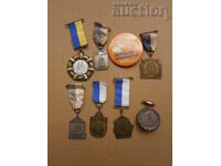 lot medalii semne insigne