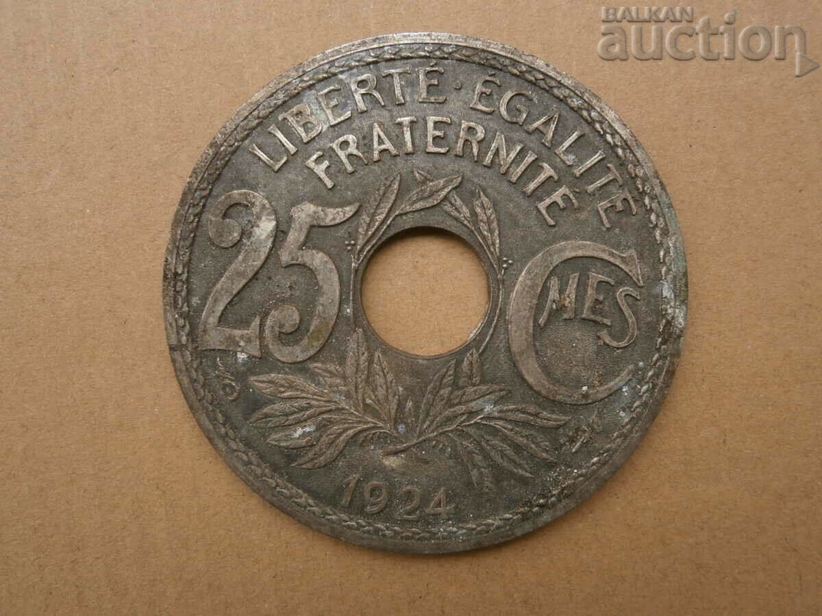 рекламка монета табела 1924 г.