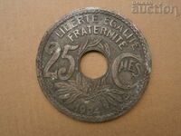 placă cu monede publicitare 1924