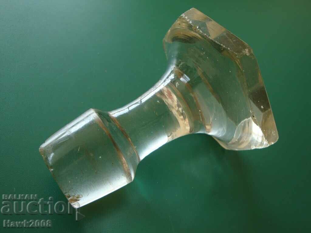 Δημοπρασία Μεγάλο κρυστάλλινο πώμα μπουκαλιού