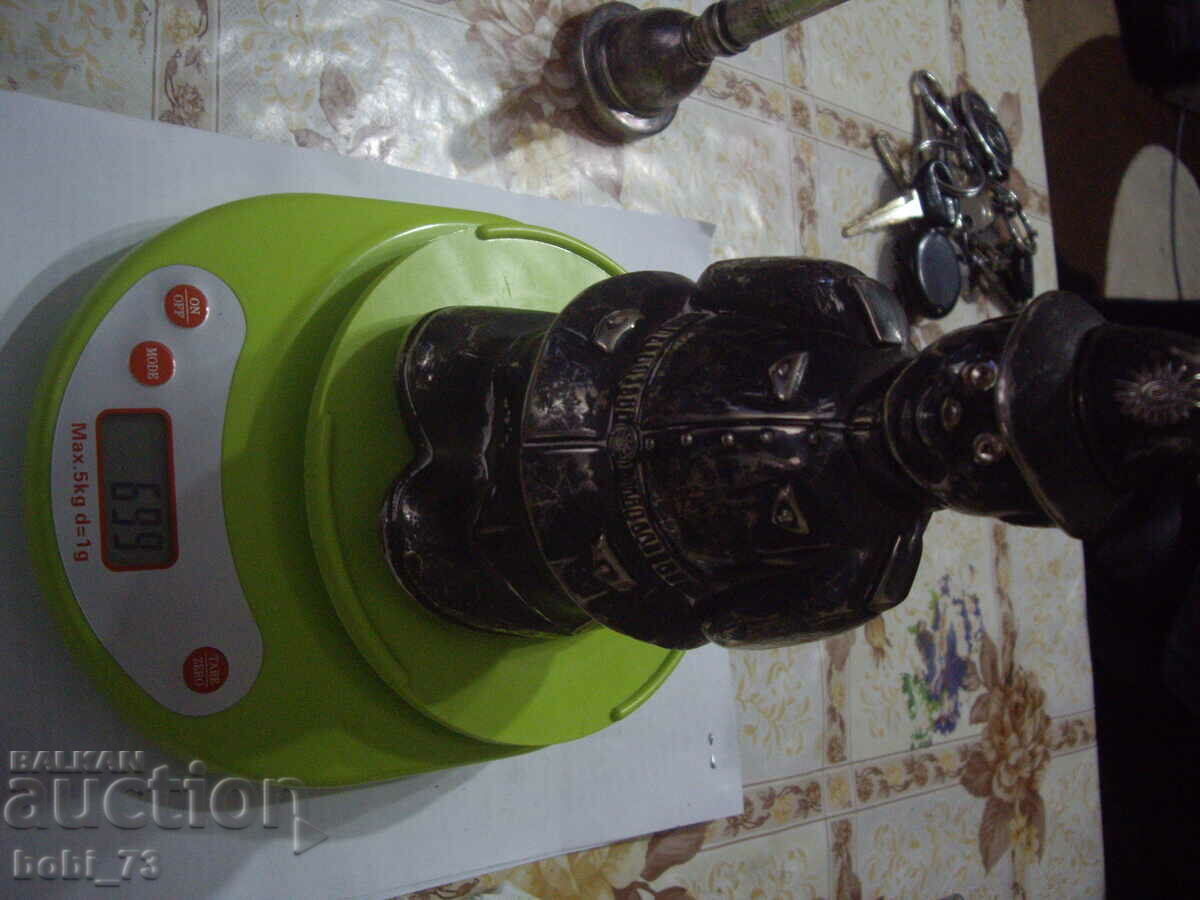 An interesting old silver-plated piggy bank. with price 100.00 BGN | € 51.13 An interesting old silver-plated piggy bank. with price 100.00 BGN | € 51.13