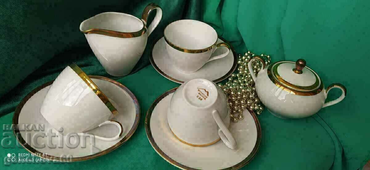 Classic fine porcelain,, Mitterteih"for tea Classic fine porcelain,, Mitterteih"for tea