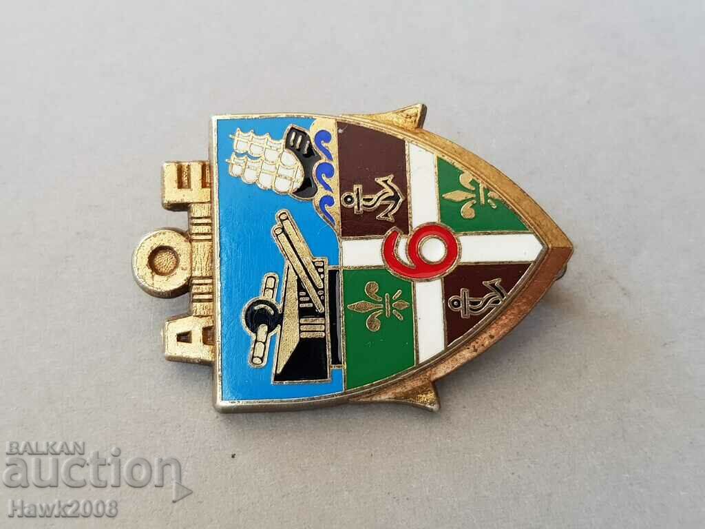 Παράδοση Γαλλικά συνταγματικό Ναυτικό εμαγιέ A.O.E σήμα 6 Παράδοση Γαλλικά συνταγματικό Ναυτικό εμαγιέ A.O.E σήμα 6