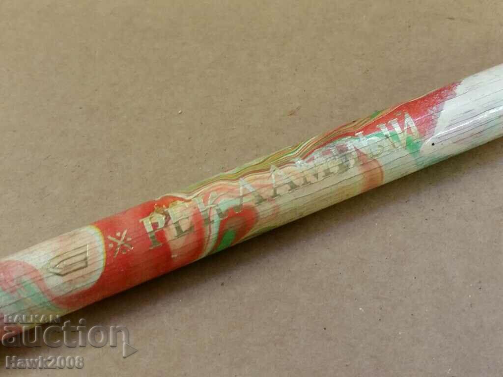 A huge and uniquely large wooden Russian pencil - 6 A huge and uniquely large wooden Russian pencil - 6